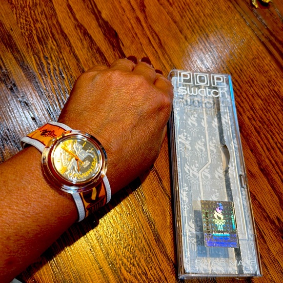 Pop Swatch from 1996 Atlanta Olympic Games - Picture 2 of 8